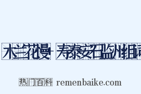 木兰花慢+寿泰安石监州组词是什么意思的图片